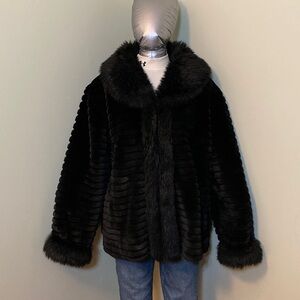 Utex Black Teddy Jacket